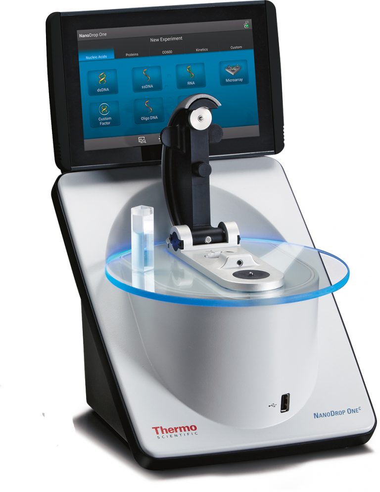 Nanodrop One Model NanoDrop ONEᶜ – M.G.P. – always active